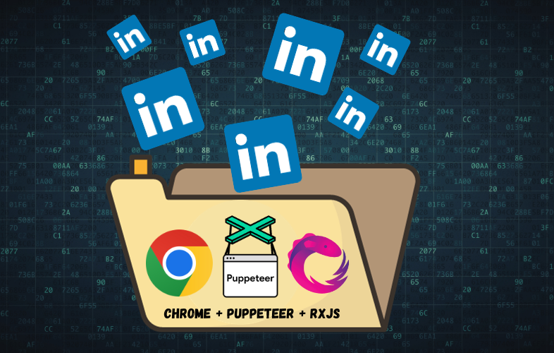 Web scraping LinkedIn jobs using Puppeteer and RxJS